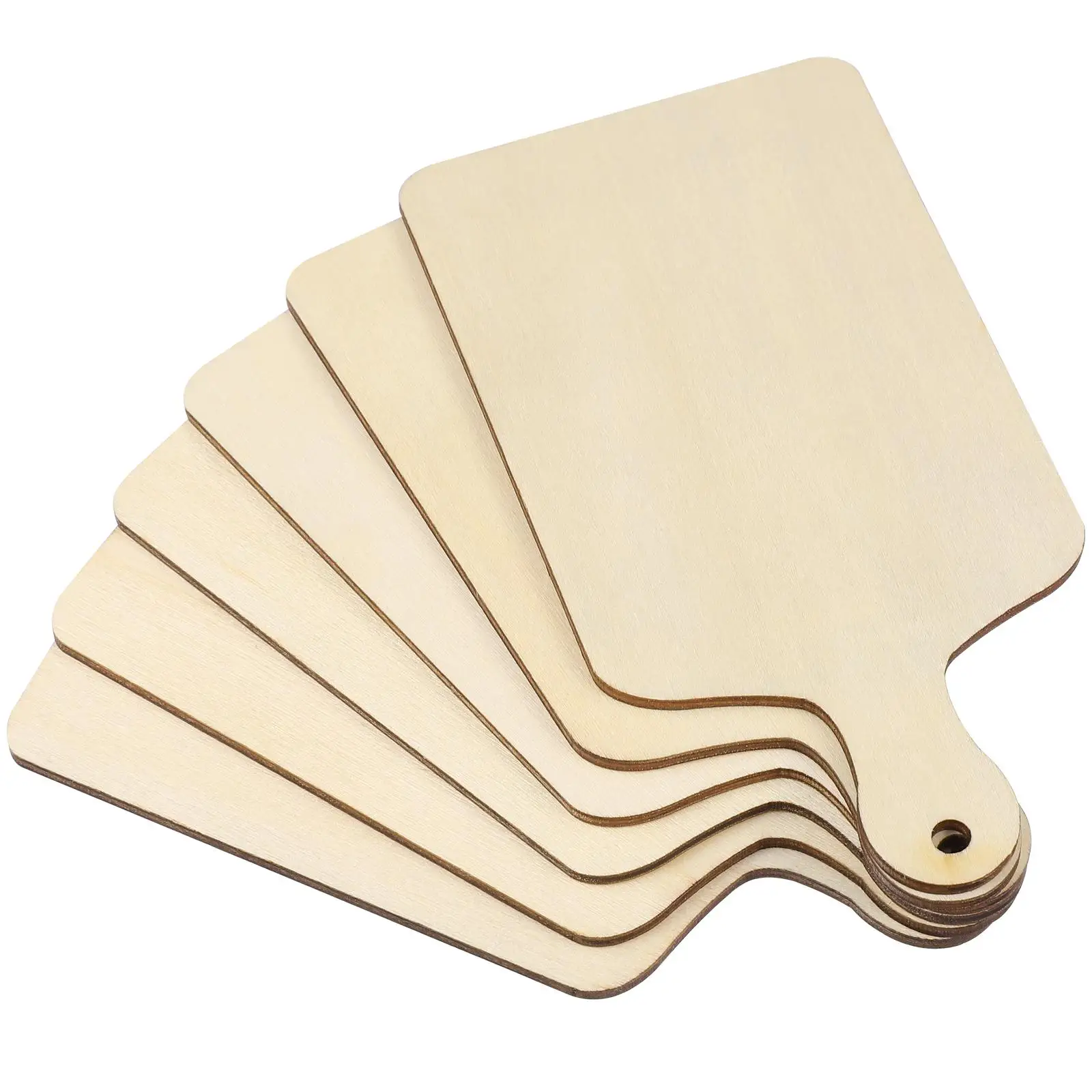 6 Pcs Pancake Wooden Cutting Board Toys Photography Props Child Pizza Turning Peel
6 Pcs Pancake Wooden Cutting Board Toys Photography Props Child Pizza Turning Peel