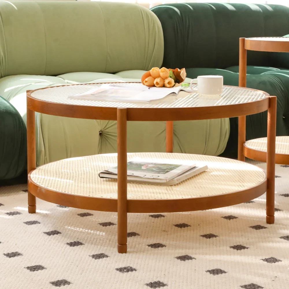 Modern Farmhouse Living Room Coffee Table Set, Stylish and Elegant Nesting Round Wooden Table,Side End table set for Living Room
Modern Farmhouse Living Room Coffee Table Set, Stylish and Elegant Nesting Round Wooden Table,Side End table set for Living Room