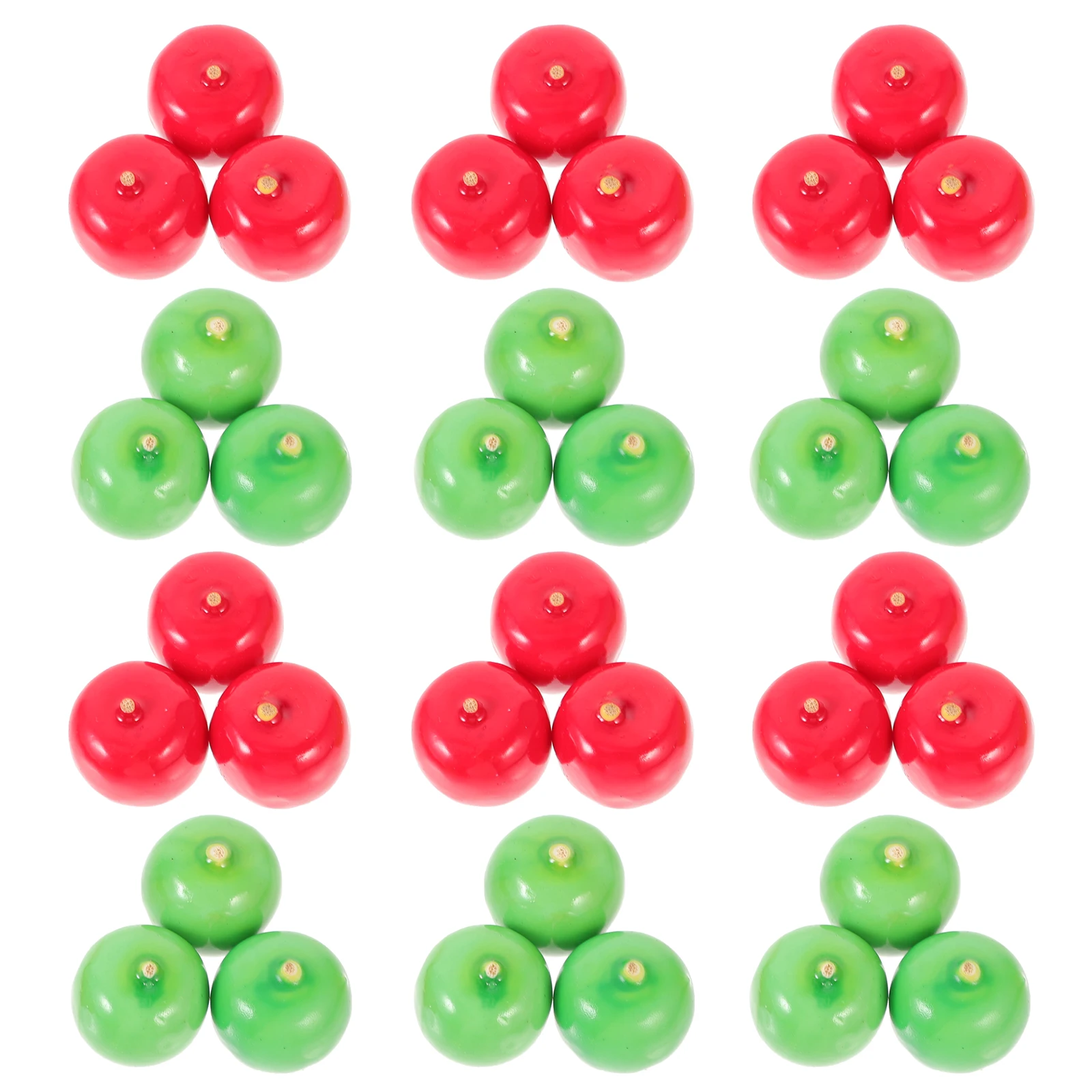 100 Pcs Simulation Realistic Mini Fruit Models Decorative naments Red Green 2cm Artificial Fruits Lifelike Educational
100 Pcs Simulation Realistic Mini Fruit Models Decorative naments Red Green 2cm Artificial Fruits Lifelike Educational