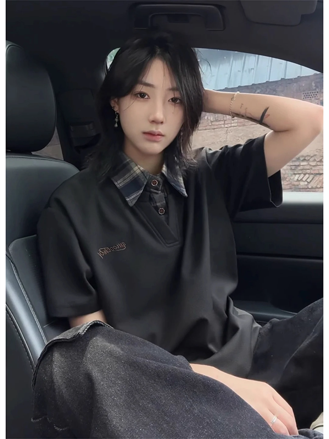 Футболка Bla College с коротким рукавом, в клетку, с эффектом двухслойности, американского стиля, с отложным воротником, для мужчин
Футболка Bla College с коротким рукавом, в клетку, с эффектом двухслойности, американского стиля, с отложным воротником, для мужчин