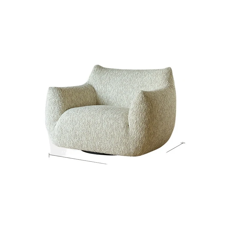 Living room rotatable sofa cream wind super comfortable living room bedroom fabric sofa chair can lie down
Living room rotatable sofa cream wind super comfortable living room bedroom fabric sofa chair can lie down