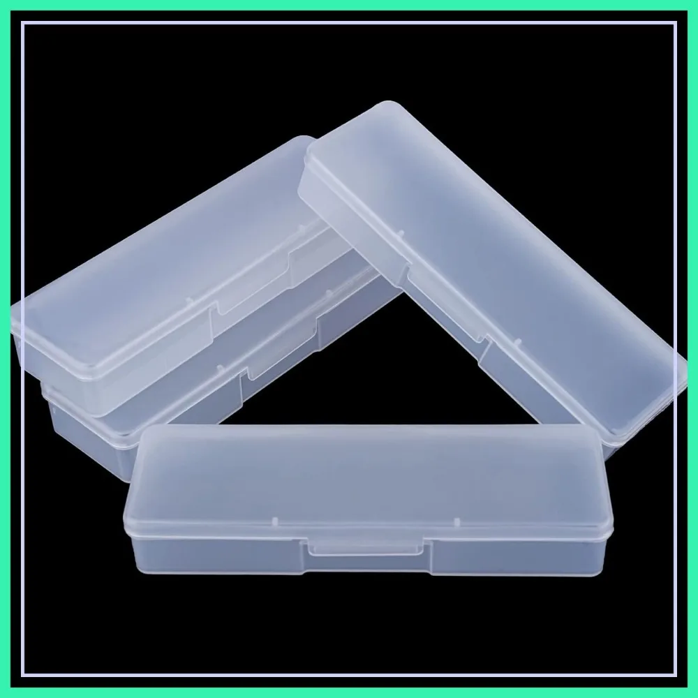 4 Pieces Clear Plastic Storage Box for Nail Tools, Manicure Organizer Case for Nail Pedicure Supplies
4 Pieces Clear Plastic Storage Box for Nail Tools, Manicure Organizer Case for Nail Pedicure Supplies