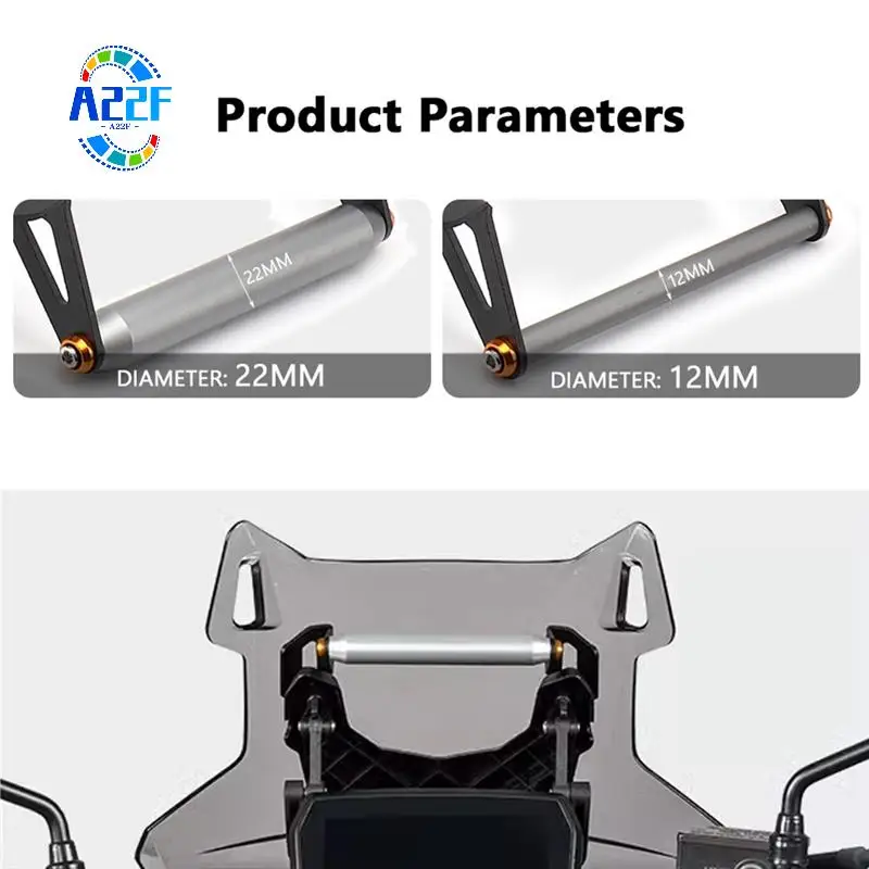 A22F-22 мм GPS-навигационный кронштейн для VOGE DSX 525 DSX525 DS525X 2023, сменный кронштейн для крепления мобильного телефона на мотоцикле Par
A22F-22 мм GPS-навигационный кронштейн для VOGE DSX 525 DSX525 DS525X 2023, сменный кронштейн для крепления мобильного телефона на мотоцикле Par