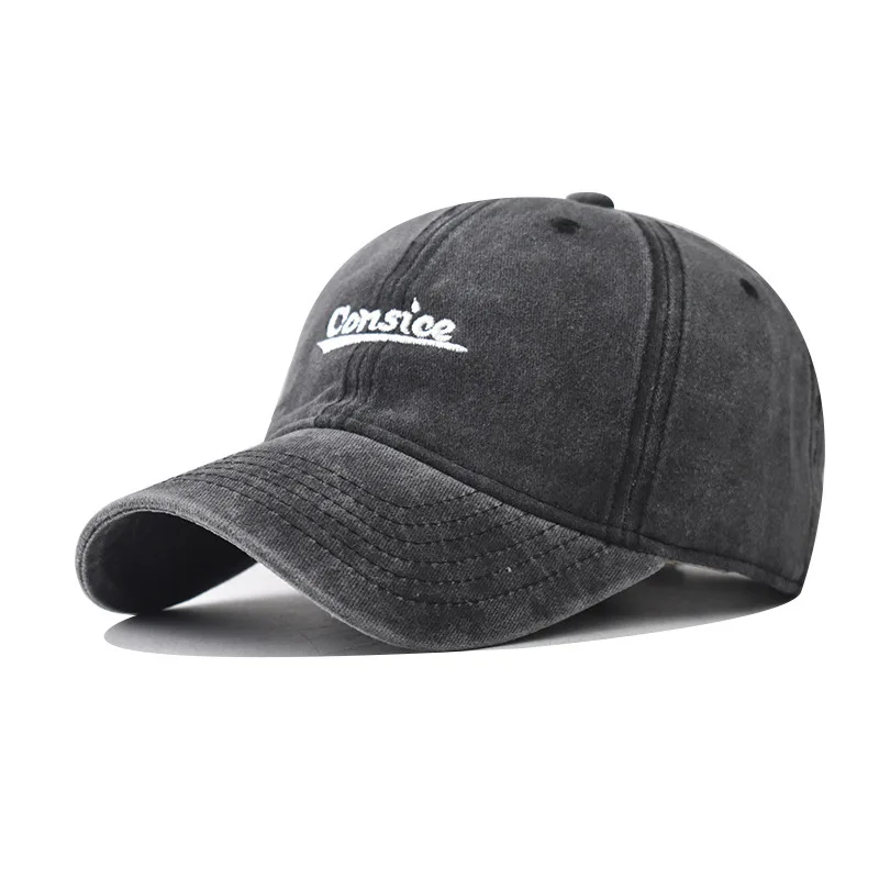 Cotton Washed Vintage Consice Embroidered Baseball Cap For Men And Women Outdoor Personalized Letter English Dad Hat
Cotton Washed Vintage Consice Embroidered Baseball Cap For Men And Women Outdoor Personalized Letter English Dad Hat