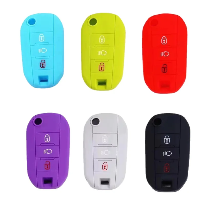 Silicone Car Key Case Cover Skin Holder Fob for Peugeot 208 308 408 508 2008 3008 4008 for Citroen C4 Cactus Picasso C4L C5 C5
Silicone Car Key Case Cover Skin Holder Fob for Peugeot 208 308 408 508 2008 3008 4008 for Citroen C4 Cactus Picasso C4L C5 C5