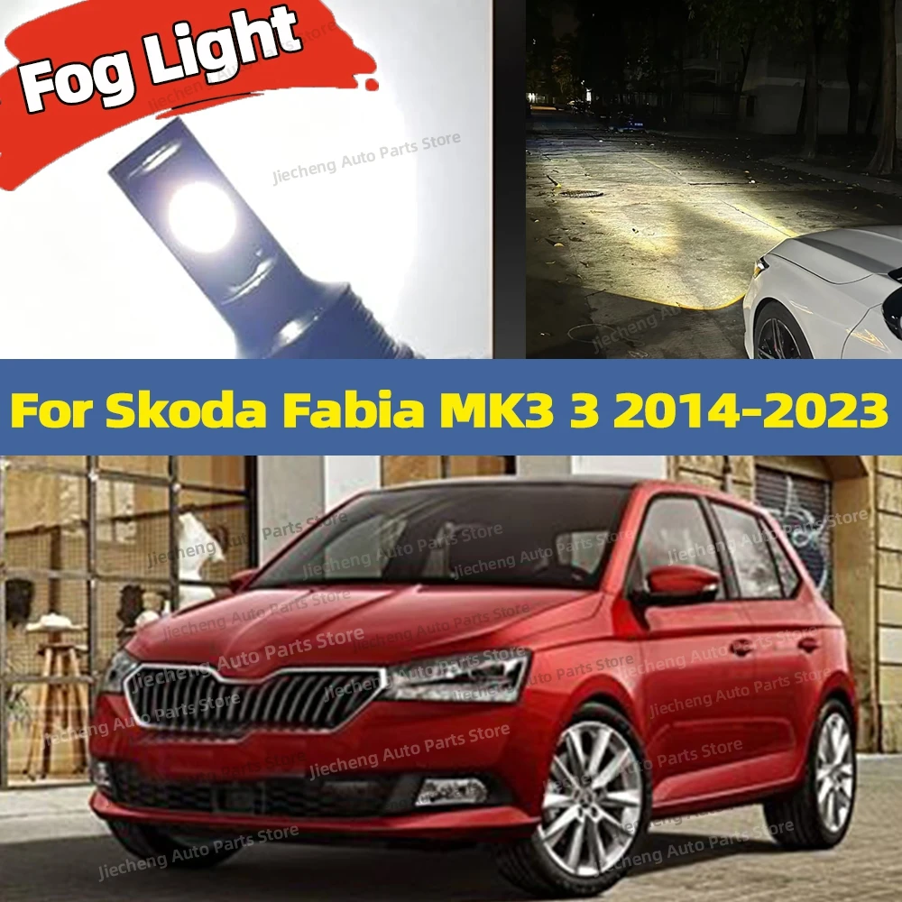 2pcs LED Bulbs Car Fog Light 6000K Anti-Glare Lamp For Skoda Fabia MK3 3 2014 2015 2016 2017 2018 2019 2020 2021 2022 2023
2pcs LED Bulbs Car Fog Light 6000K Anti-Glare Lamp For Skoda Fabia MK3 3 2014 2015 2016 2017 2018 2019 2020 2021 2022 2023