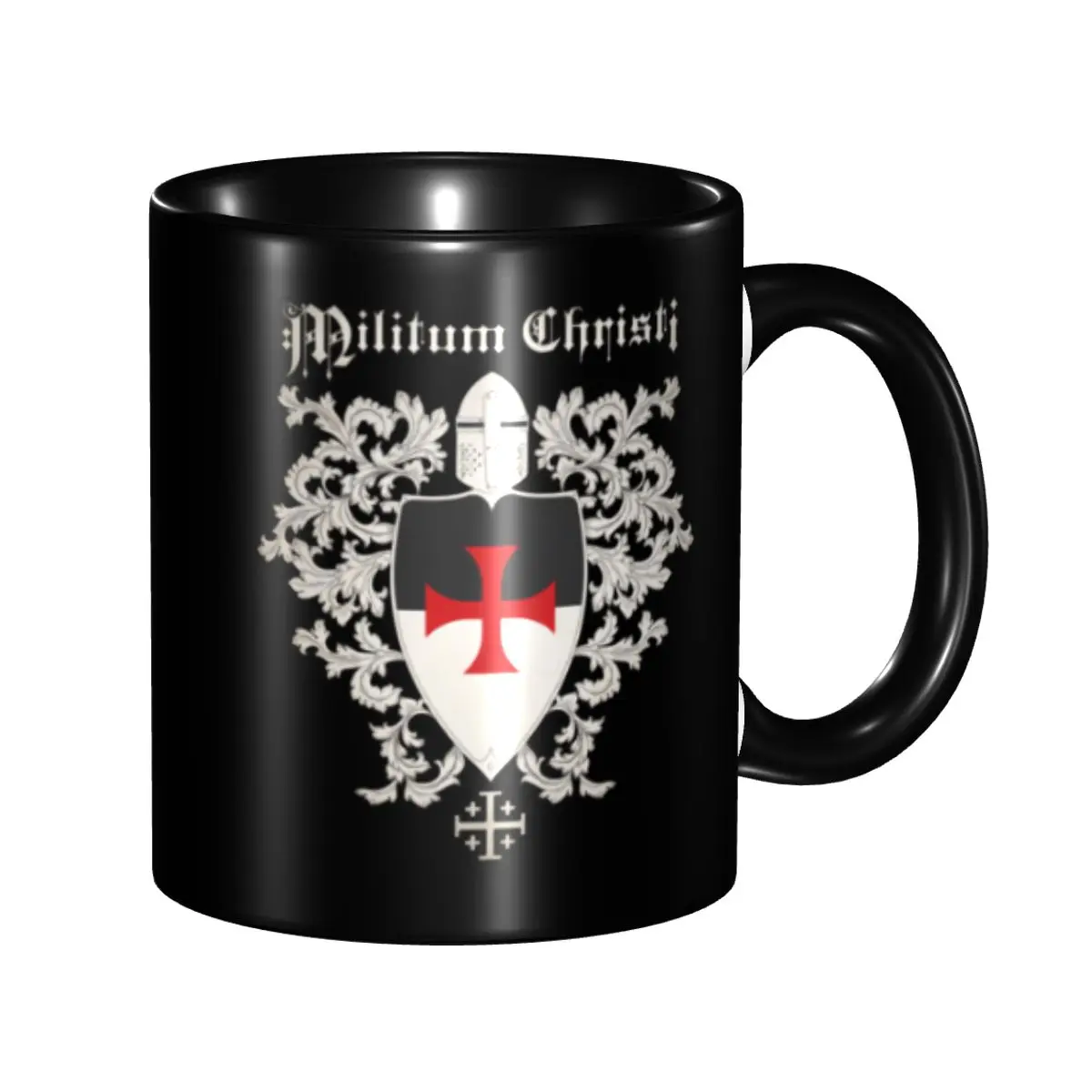 Militium Christi Army Of Christ Templar Coat Of Arms Crusader Mugs Custom Coffee Ceramic Mug Creative Present
Militium Christi Army Of Christ Templar Coat Of Arms Crusader Mugs Custom Coffee Ceramic Mug Creative Present
