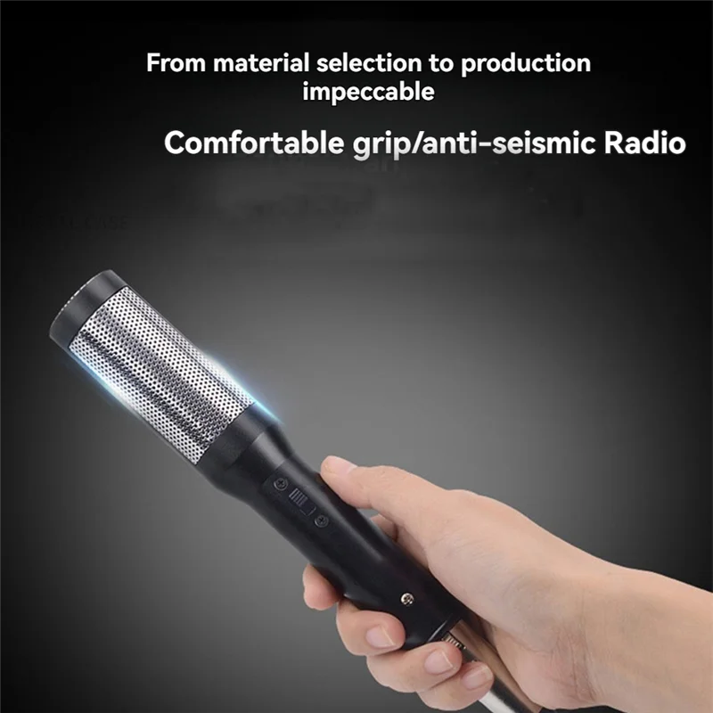 New-Conference Interview Microphone Condenser Microphone Interview Recording Vlog Live Mic Super-Cardioid
New-Conference Interview Microphone Condenser Microphone Interview Recording Vlog Live Mic Super-Cardioid