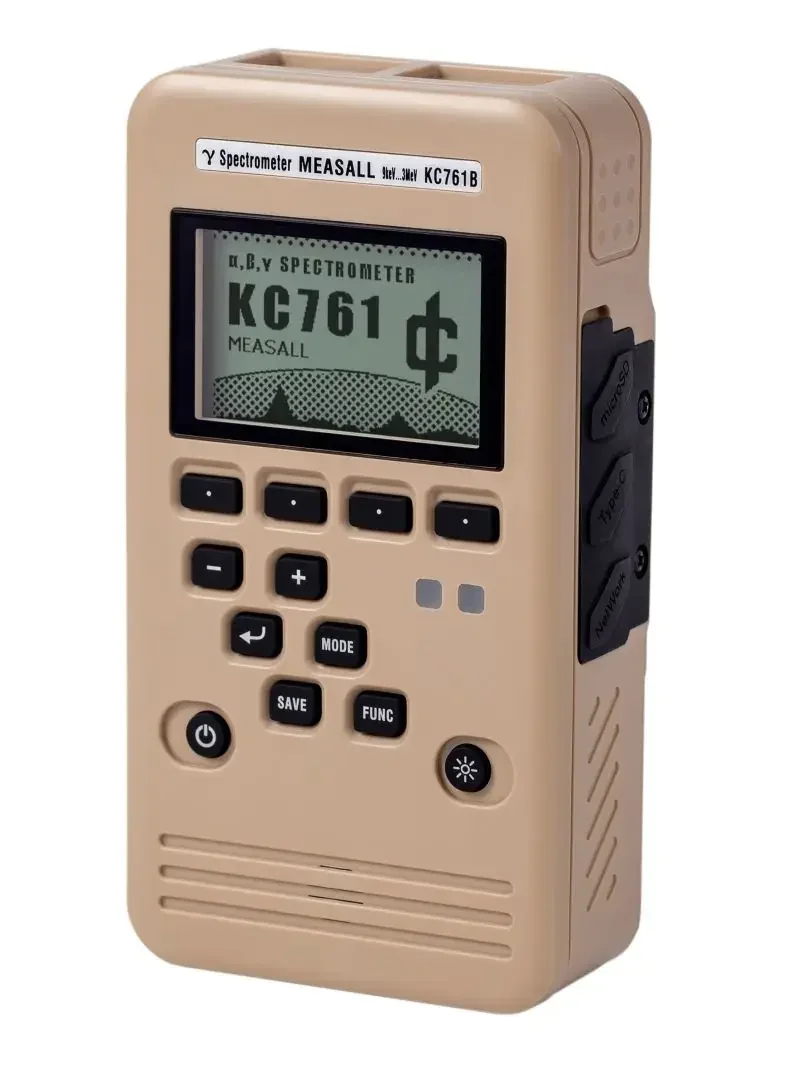 Ручной анализатор спектра энергии KC761B, профессиональный ядерный телефон, периферийный дозиметр, определение нуклида
Ручной анализатор спектра энергии KC761B, профессиональный ядерный телефон, периферийный дозиметр, определение нуклида