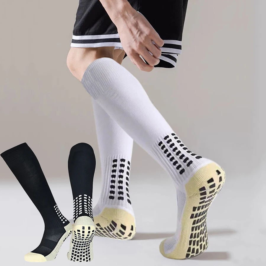 Knee High Long Men Women Non Slip Grip Socks Athletic for Football Basketball Baseball Rugby Soccer
Knee High Long Men Women Non Slip Grip Socks Athletic for Football Basketball Baseball Rugby Soccer