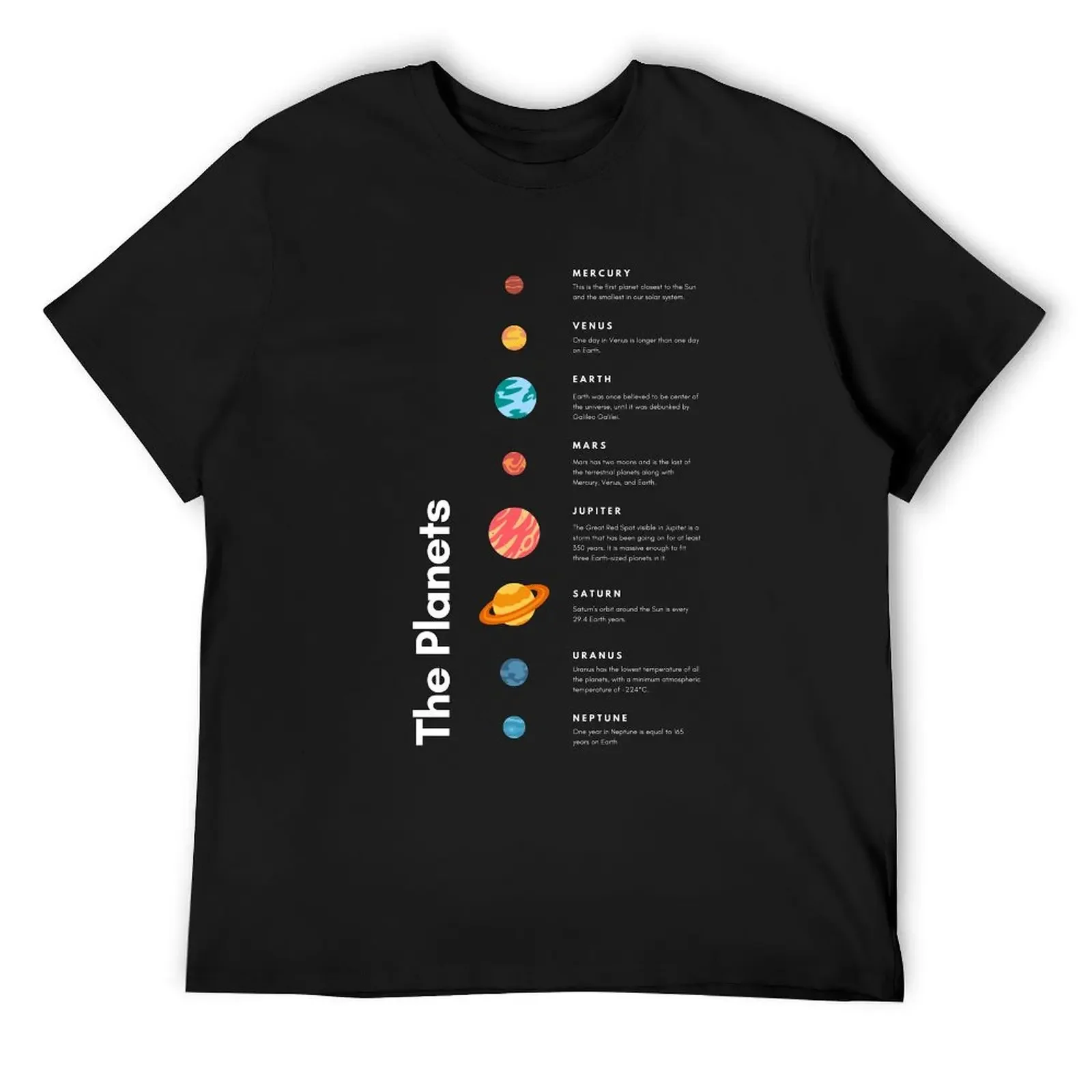 The Planets We Love - Solar System Planets - White T-Shirt boys whites plus sizes t shirts for men
The Planets We Love - Solar System Planets - White T-Shirt boys whites plus sizes t shirts for men