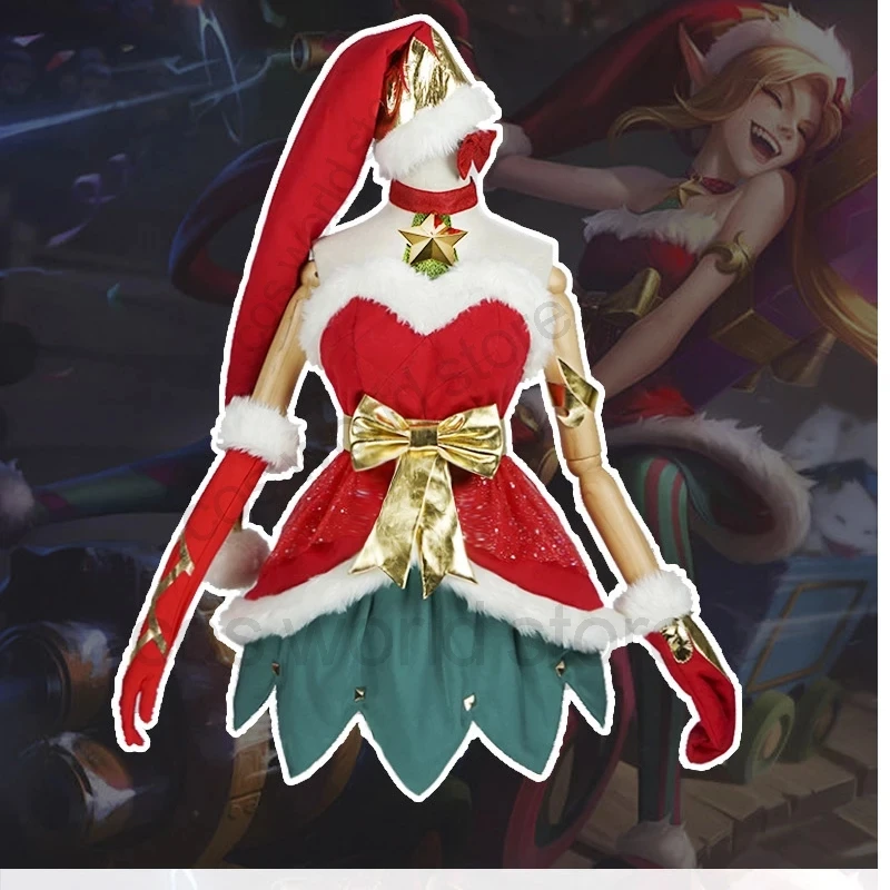 Games LOL Jinx Cosplay Costumes Double Ponytail Wig Women New Sexy Cute Christmas Party Velvet Dress Full Set Glove Hat Uniform
Games LOL Jinx Cosplay Costumes Double Ponytail Wig Women New Sexy Cute Christmas Party Velvet Dress Full Set Glove Hat Uniform