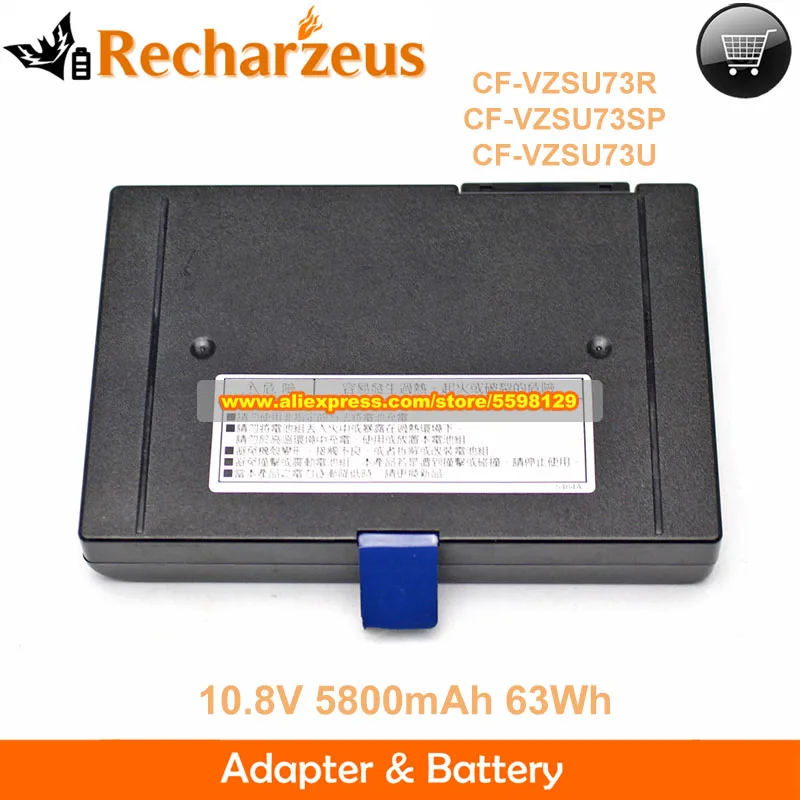 CF-VZSU73U CF-VZSU73R CF-VZSU73SP Laptop Battery 5800mAh 63Wh 10.8V Black For CF-D1 MK1 MK2 MK3 MRK2 CF-D1GVDBYCA CF-D1GW950EZ
CF-VZSU73U CF-VZSU73R CF-VZSU73SP Laptop Battery 5800mAh 63Wh 10.8V Black For CF-D1 MK1 MK2 MK3 MRK2 CF-D1GVDBYCA CF-D1GW950EZ