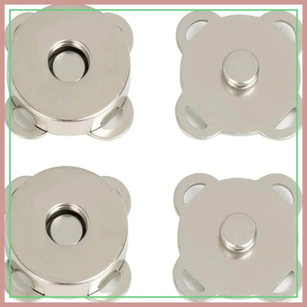 15mm Silver Magnetic Snaps Buttons for Purses Bags Clothes Handbags Sewing DIY Craft Fasteners
15mm Silver Magnetic Snaps Buttons for Purses Bags Clothes Handbags Sewing DIY Craft Fasteners