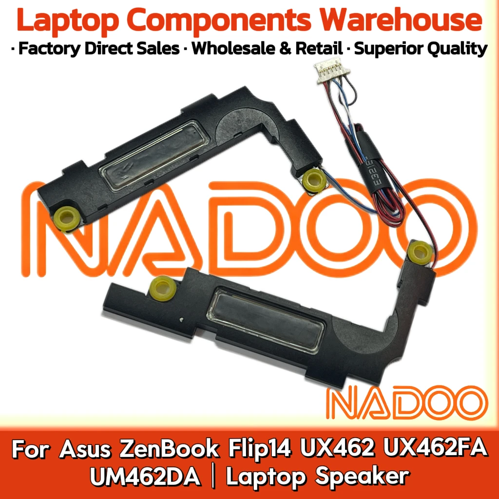 New Original Laptop Notebook Audio Speaker For Asus ZenBook Flip14 UX462 UX462FA UM462DA built-in speaker horn audio
New Original Laptop Notebook Audio Speaker For Asus ZenBook Flip14 UX462 UX462FA UM462DA built-in speaker horn audio