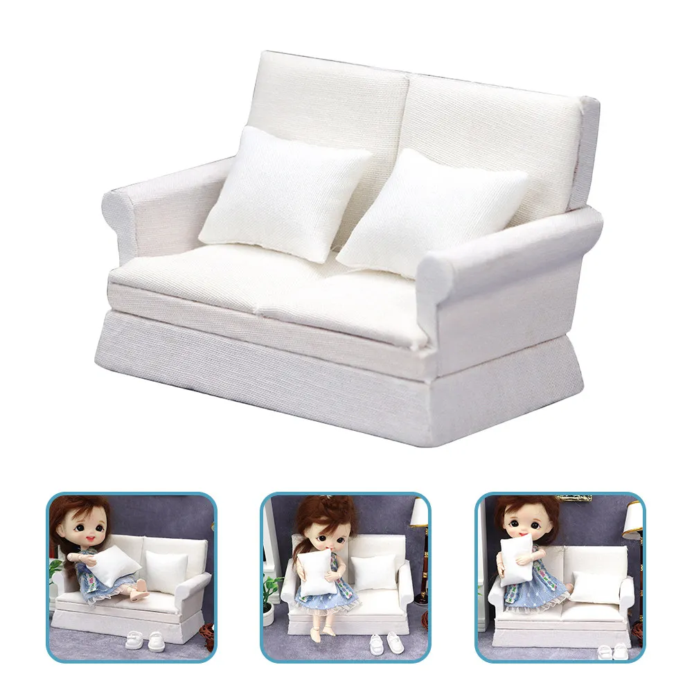 Miniature Double Sofa Exquisite Design Mini House Living Room Decor Creative Miniature Furniture Ornament Couch Decoration
Miniature Double Sofa Exquisite Design Mini House Living Room Decor Creative Miniature Furniture Ornament Couch Decoration
