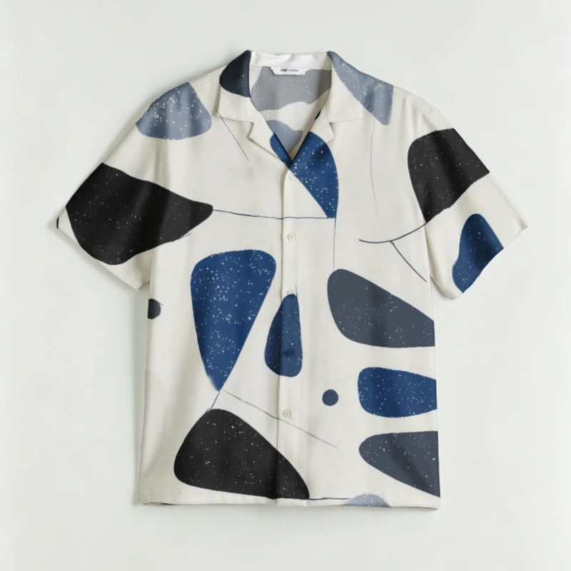 Minimalist Abstract Shapes Print Men's Hawaiian Shirt Casual Loose Short Sleeve Vacation Top Oversized Plus Size Streetwear Tops
Minimalist Abstract Shapes Print Men's Hawaiian Shirt Casual Loose Short Sleeve Vacation Top Oversized Plus Size Streetwear Tops