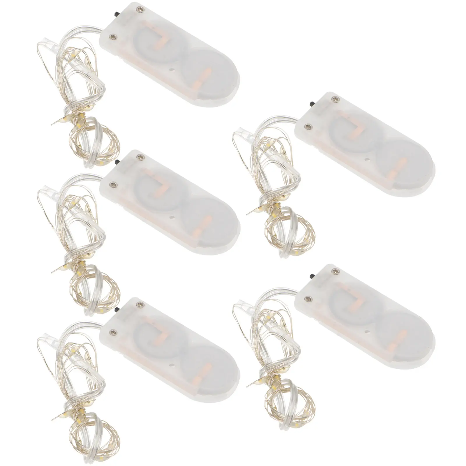 5Pcs LED Holiday Lights 1M 10 Leds Powered Warm White Fairy String Light for Wedding Party Festival Indoor Outdoor
5Pcs LED Holiday Lights 1M 10 Leds Powered Warm White Fairy String Light for Wedding Party Festival Indoor Outdoor