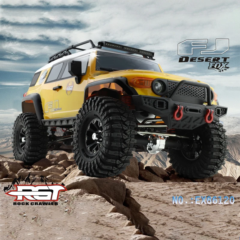 RGT 1/10 Ex86120 4WD 2.4G RC simulation FJ Cool Land Ze climbing off-road vehicle model remote control car adult toy gift
RGT 1/10 Ex86120 4WD 2.4G RC simulation FJ Cool Land Ze climbing off-road vehicle model remote control car adult toy gift