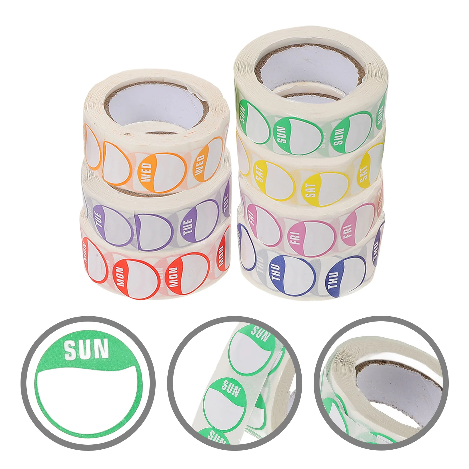 7 Rolls Day of Week Labels Adhesive Sticky Date Stickers for Restaurant Inventory of Week Stickers
7 Rolls Day of Week Labels Adhesive Sticky Date Stickers for Restaurant Inventory of Week Stickers