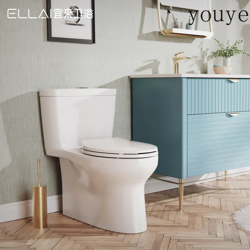 Ceramic toilet toilet One-piece jet siphon household floor toilet
Ceramic toilet toilet One-piece jet siphon household floor toilet