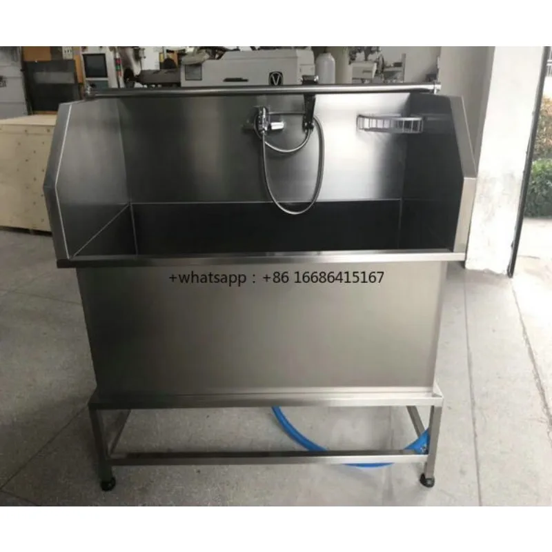 Full Stainless Steel Animal Pet Dog Bath Tub Grooming Operating
Full Stainless Steel Animal Pet Dog Bath Tub Grooming Operating