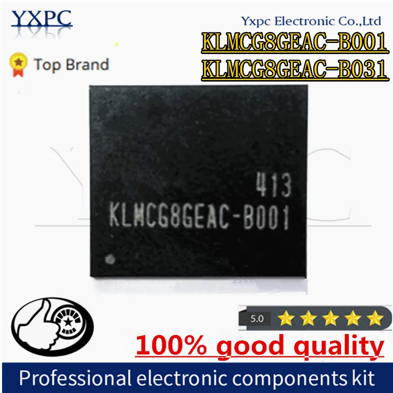 KLMCG8GEAC B001 KLMCG8GEAC-B031 KLMCG8GEAC-B001 EMMC Flash Memory ic BGA Chipset with balls
KLMCG8GEAC B001 KLMCG8GEAC-B031 KLMCG8GEAC-B001 EMMC Flash Memory ic BGA Chipset with balls