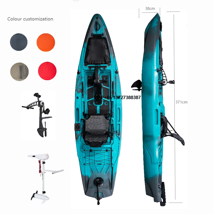 New Sea Fishing Professional Foot Pedal Kayak with LLDPE /HDPE Material Canoe/kayak
New Sea Fishing Professional Foot Pedal Kayak with LLDPE /HDPE Material Canoe/kayak