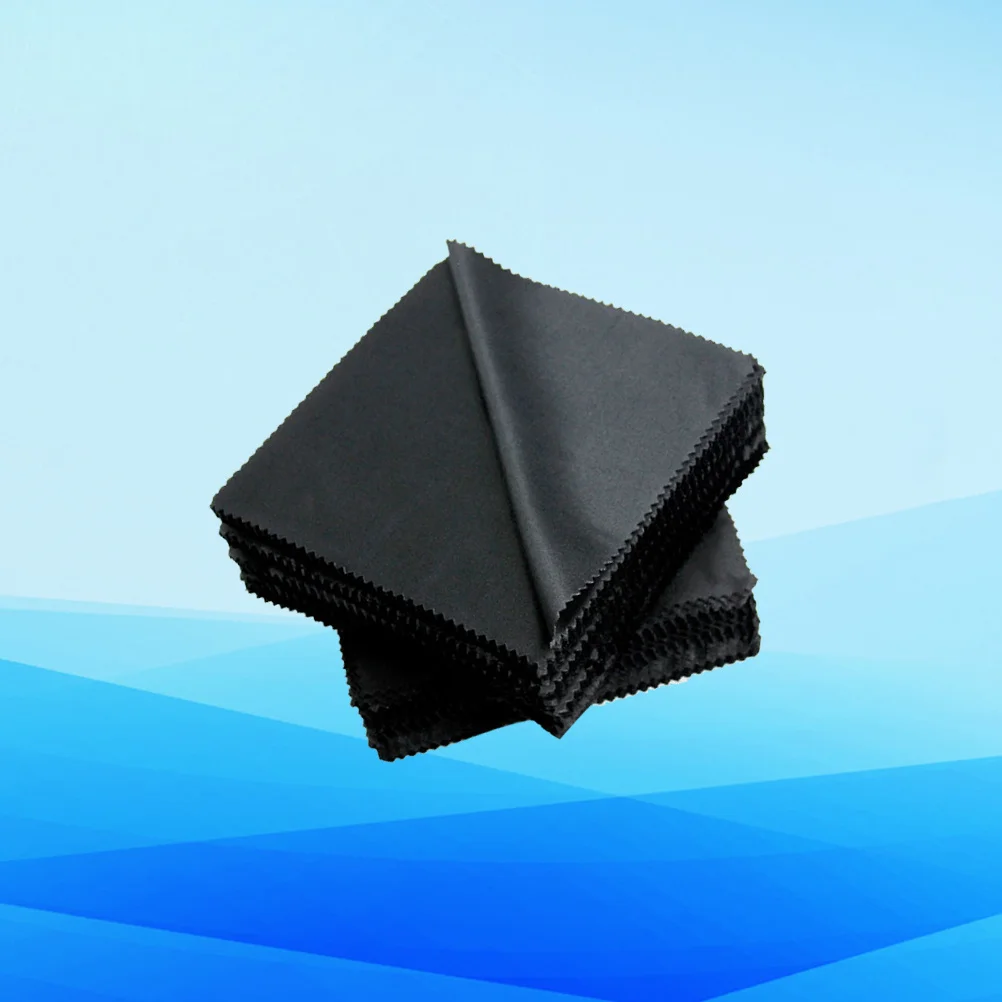 100Pcs Microfiber Screen Wipe Cloth 15x15cm Black for Glasses Sunglasses Lens Cleaning Cellphone Tablet Computer Eyewear Cloth
100Pcs Microfiber Screen Wipe Cloth 15x15cm Black for Glasses Sunglasses Lens Cleaning Cellphone Tablet Computer Eyewear Cloth