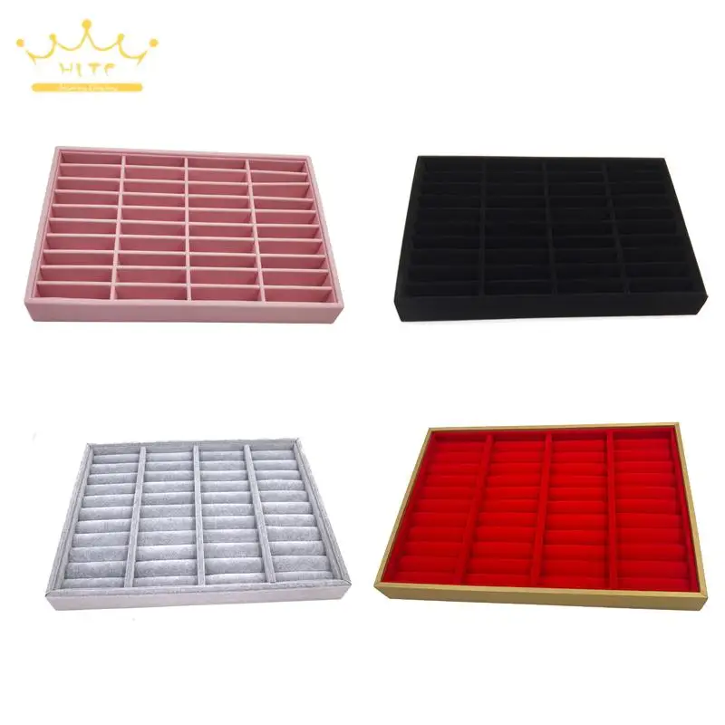 40 Girds Jade Bracelet Display Tray Earring Ring Organizer Gold Silver Bangle Storage Box High-Capacity Jewelry Trays
40 Girds Jade Bracelet Display Tray Earring Ring Organizer Gold Silver Bangle Storage Box High-Capacity Jewelry Trays