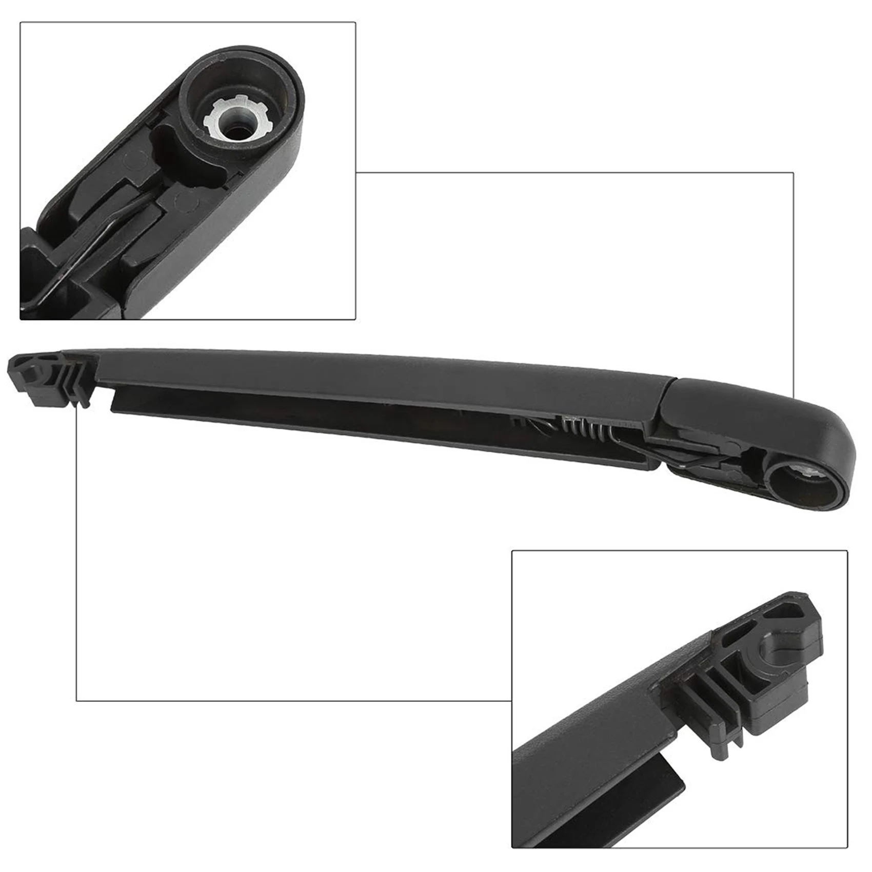 N31R_Rear Wiper Arm with Blade Set Rear Windshield Wiper Blade Arm Set for Lexus GX470 2003-2009 - 410mm 16Inch
N31R_Rear Wiper Arm with Blade Set Rear Windshield Wiper Blade Arm Set for Lexus GX470 2003-2009 - 410mm 16Inch