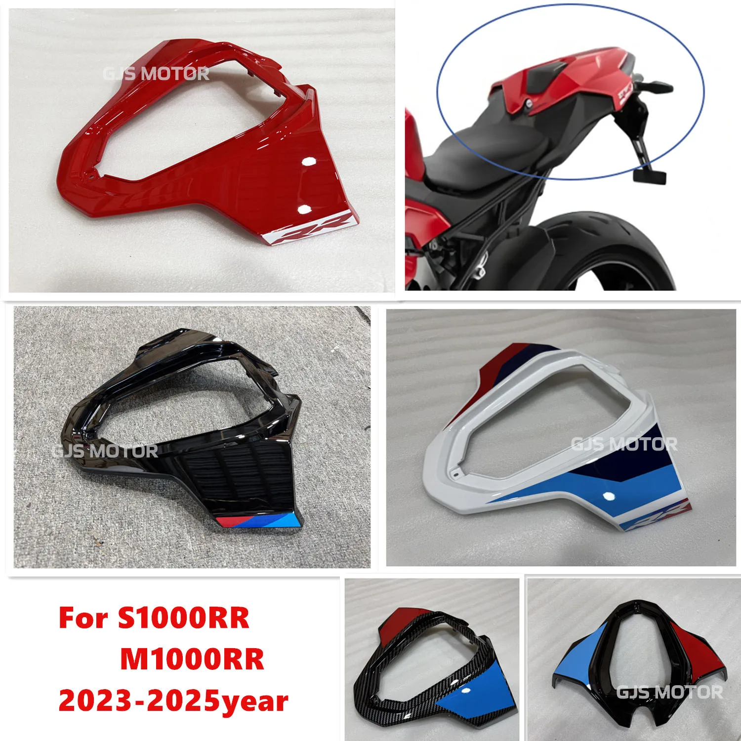 Many colors Fairing Pillion Rear Seat Cover Cowl Solo Cowl Fit For S1000RR M1000RR S 1000RR 2023-2024 2025 
Many colors Fairing Pillion Rear Seat Cover Cowl Solo Cowl Fit For S1000RR M1000RR S 1000RR 2023-2024 2025