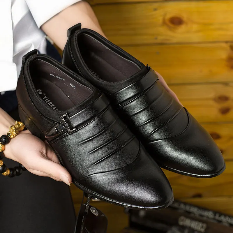 Men's casual shoes spring men's shoes business dress leather versatile foot extra large size 48
Men's casual shoes spring men's shoes business dress leather versatile foot extra large size 48