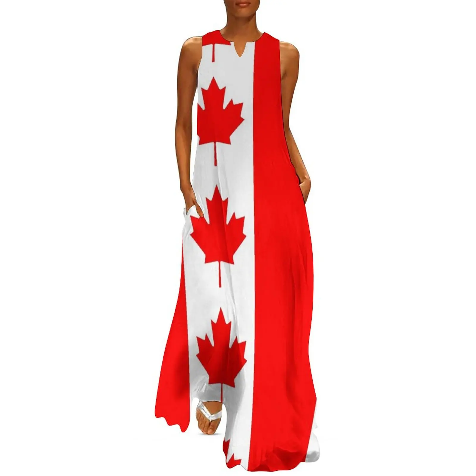 Canada Canadian Flag Long Dress summer clothes for women women's elegant loose dresses summer dresses for women 2025
Canada Canadian Flag Long Dress summer clothes for women women's elegant loose dresses summer dresses for women 2025