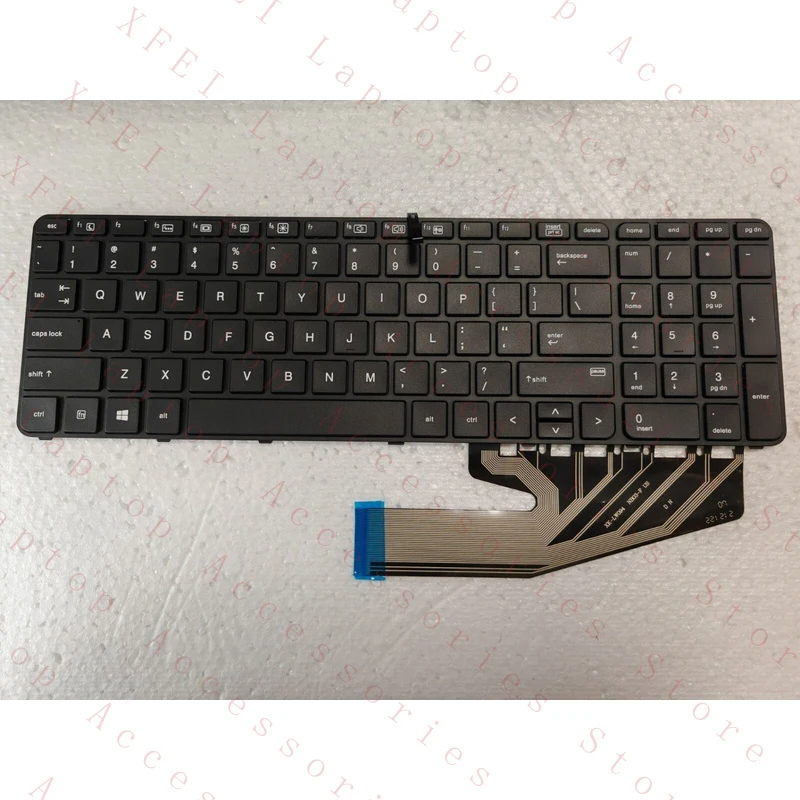 D FOR HP ProBook 450 G3 G4/455 G3 G4/470 G3/470 G4 US Keyboard backlit no point
D FOR HP ProBook 450 G3 G4/455 G3 G4/470 G3/470 G4 US Keyboard backlit no point