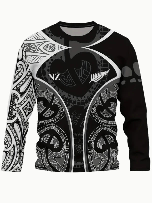 Men'S Long Sleeve T-Shirt, 3D Color Block Print, Casual Round Neck, Polyester Knit, Regular Fit, Streetwear2025
Men'S Long Sleeve T-Shirt, 3D Color Block Print, Casual Round Neck, Polyester Knit, Regular Fit, Streetwear2025