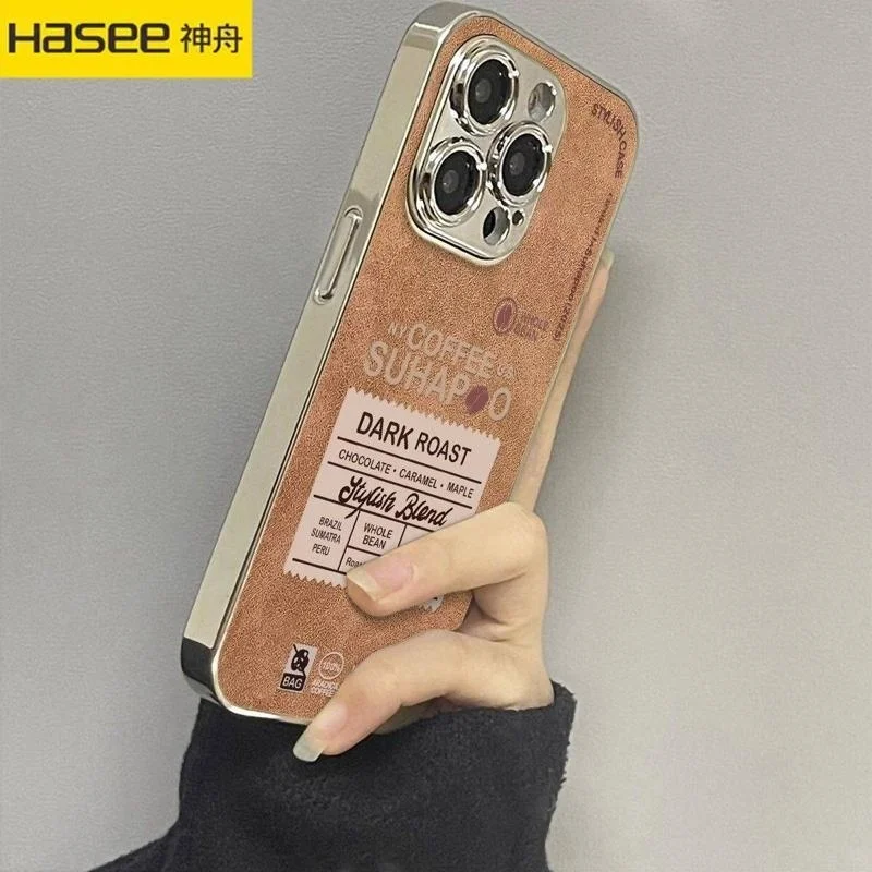 Creative Full Coverage Sheepskin Phone Case Applicable OPPO Reno/13/14 Electroplated Brown Protective Case
Creative Full Coverage Sheepskin Phone Case Applicable OPPO Reno/13/14 Electroplated Brown Protective Case