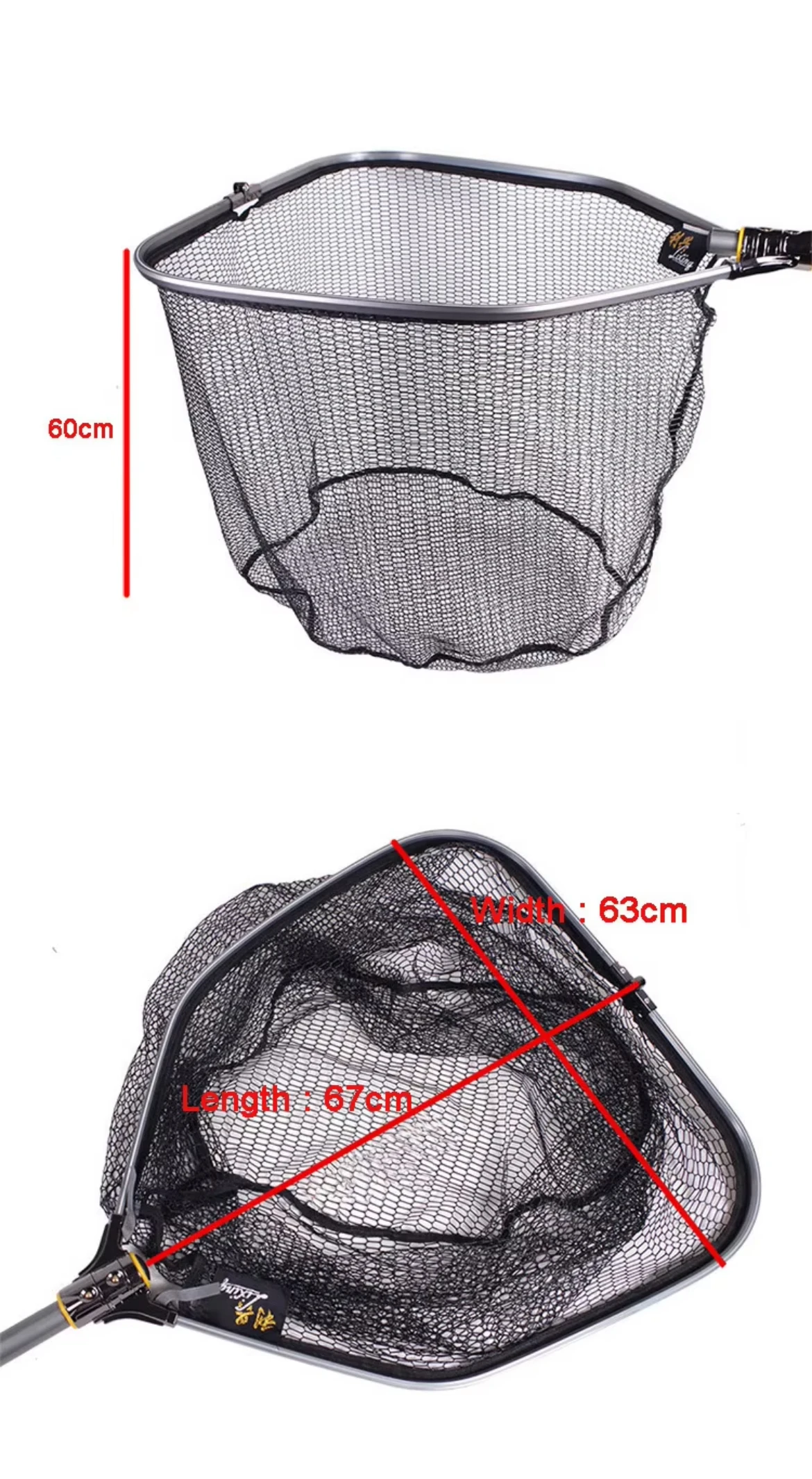 New 3+7 Fish Net 2.16m Large China Supplier Aluminum Abs Telescopic Foldable Landing Fishing Net Wood Landing Nets
New 3+7 Fish Net 2.16m Large China Supplier Aluminum Abs Telescopic Foldable Landing Fishing Net Wood Landing Nets