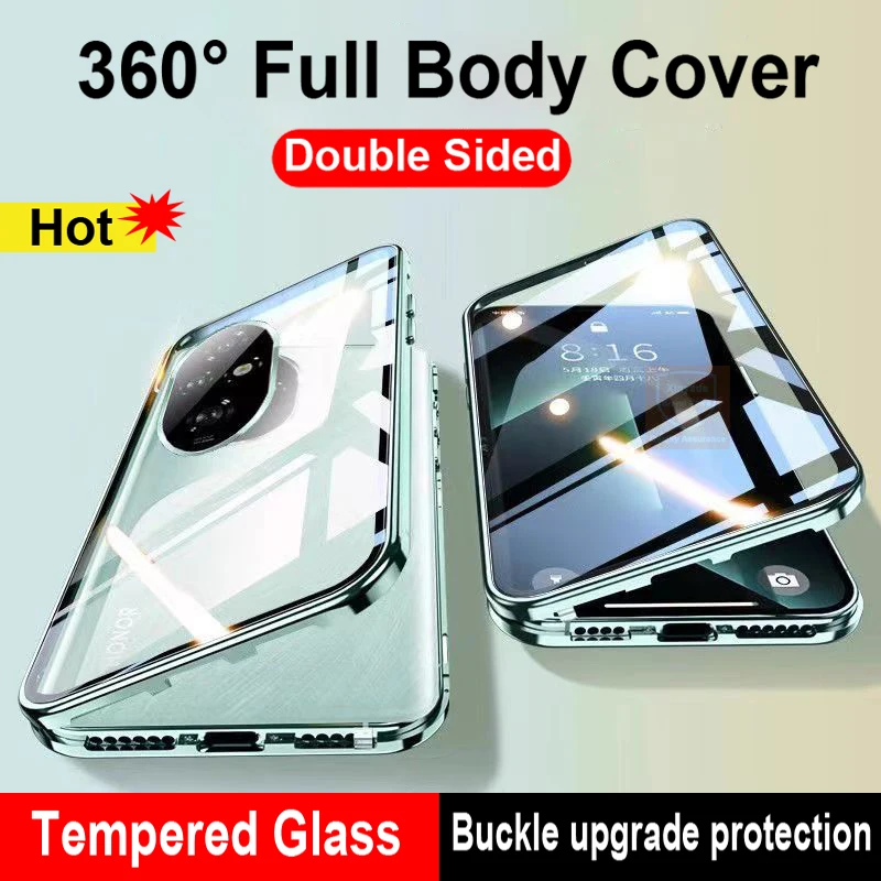For Honor 200 Pro Case Tempered Glass Cover Phone Case For Honor 200 Pro 360 Full Body Flip Metal Magnetic Double Sided Covers
For Honor 200 Pro Case Tempered Glass Cover Phone Case For Honor 200 Pro 360 Full Body Flip Metal Magnetic Double Sided Covers