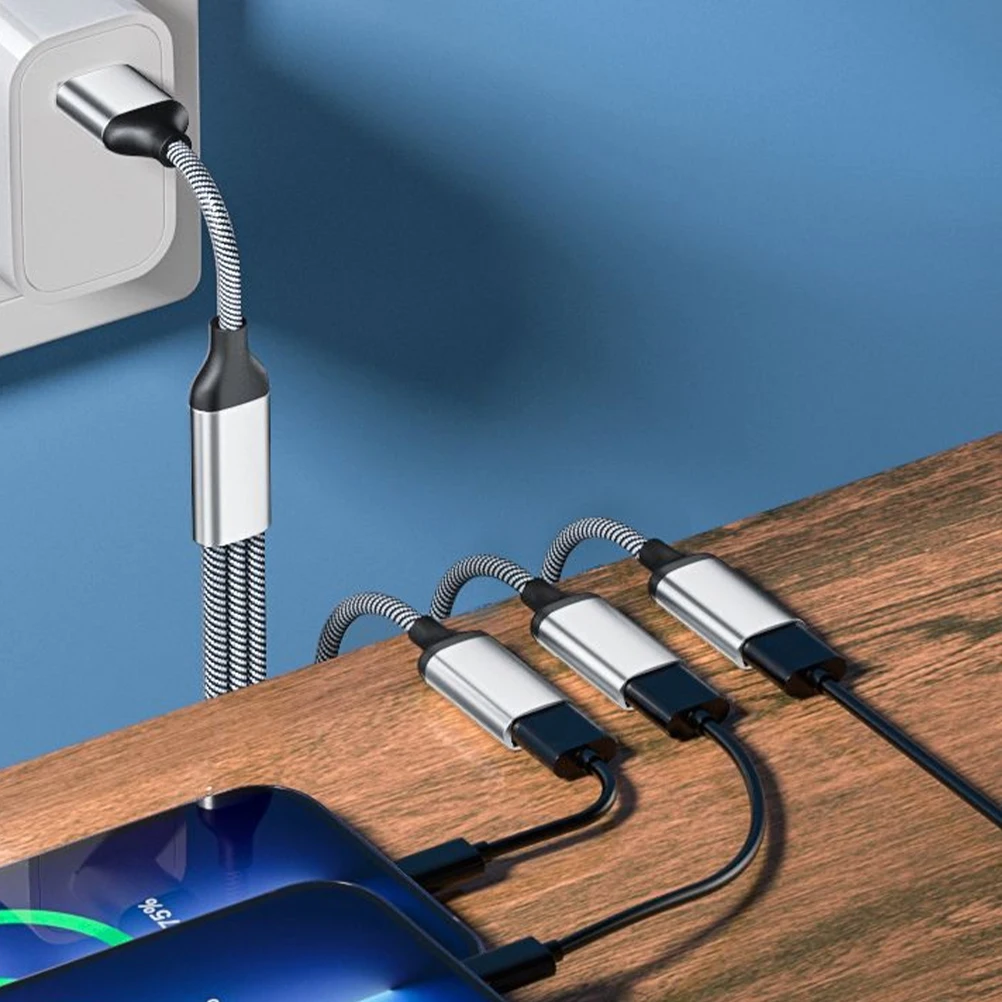3 Way USB Splitter Silver High Speed for Laptop Computer Tower Flash Drive Keyboard Card Reader Hard Disk Portable Easy Carry
3 Way USB Splitter Silver High Speed for Laptop Computer Tower Flash Drive Keyboard Card Reader Hard Disk Portable Easy Carry