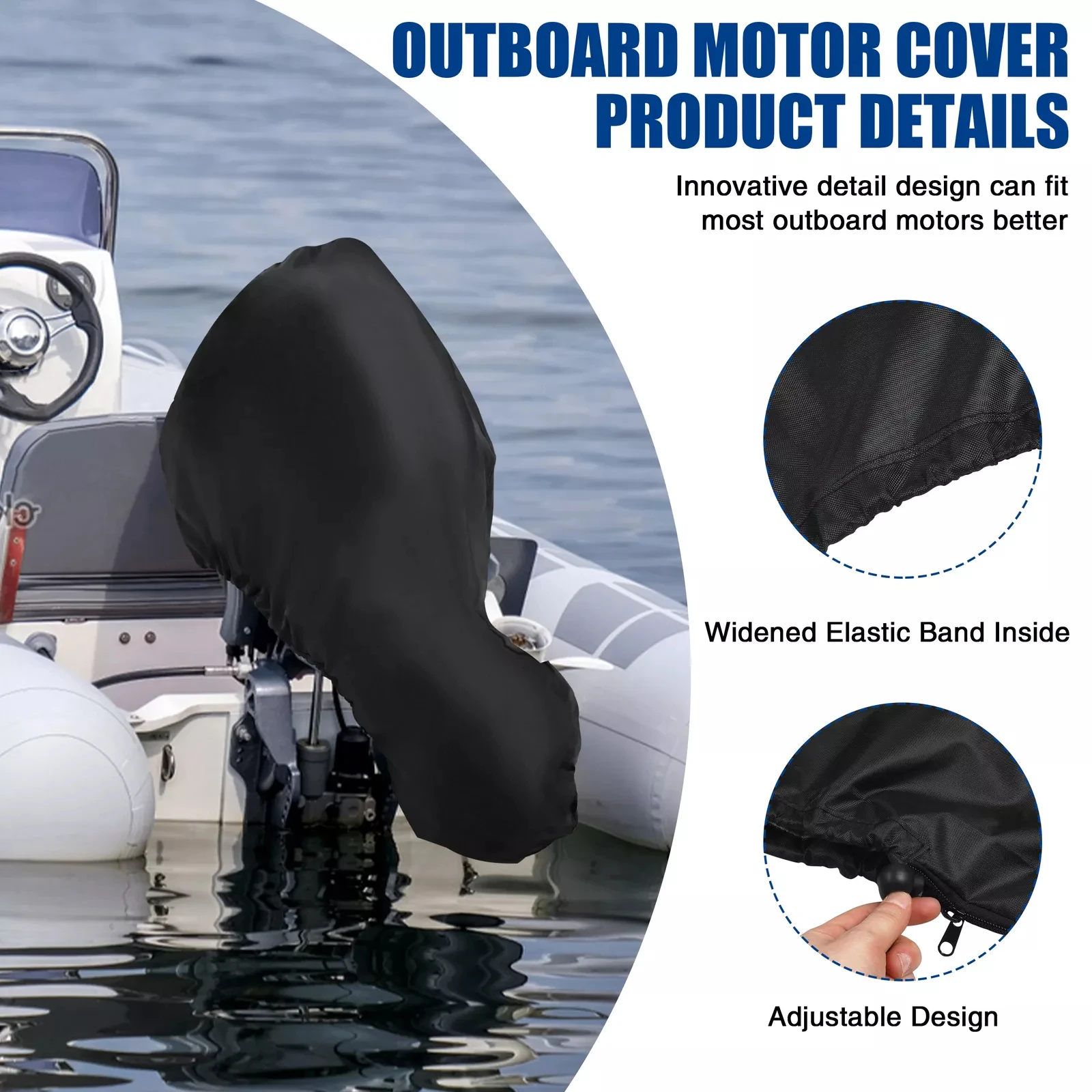 Полный чехол для подвесного мотора, сверхпрочный водонепроницаемый чехол для лодочного двигателя 800D, прицепной чехол для лодочного мотора, подходит для двигателей мощностью 5-350 л.с.
Полный чехол для подвесного мотора, сверхпрочный водонепроницаемый чехол для лодочного двигателя 800D, прицепной чехол для лодочного мотора, подходит для двигателей мощностью 5-350 л.с.