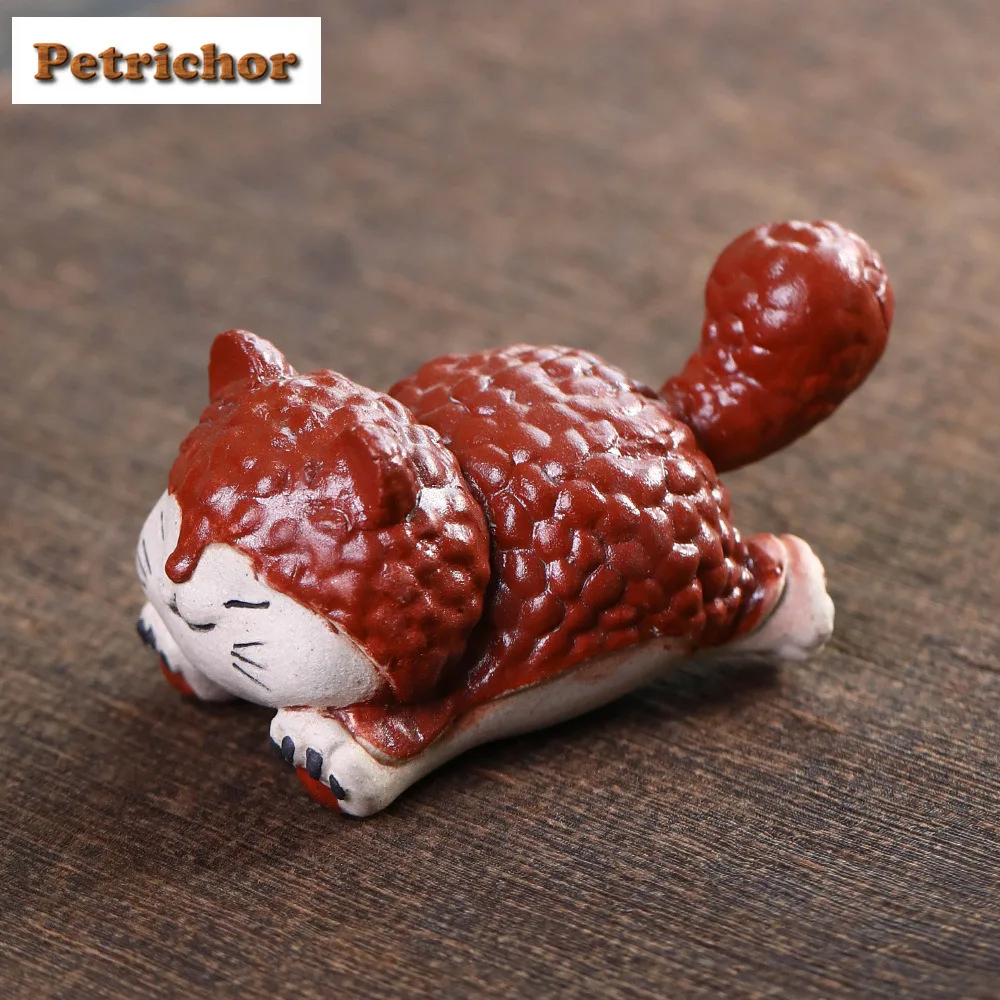 Yixing Zisha Fortune Cat Lychee Tea Pet Elegant Tea Games Tea Figurine Play Toys Tea Statue Ornaments Tableware Accessories Gift
Yixing Zisha Fortune Cat Lychee Tea Pet Elegant Tea Games Tea Figurine Play Toys Tea Statue Ornaments Tableware Accessories Gift