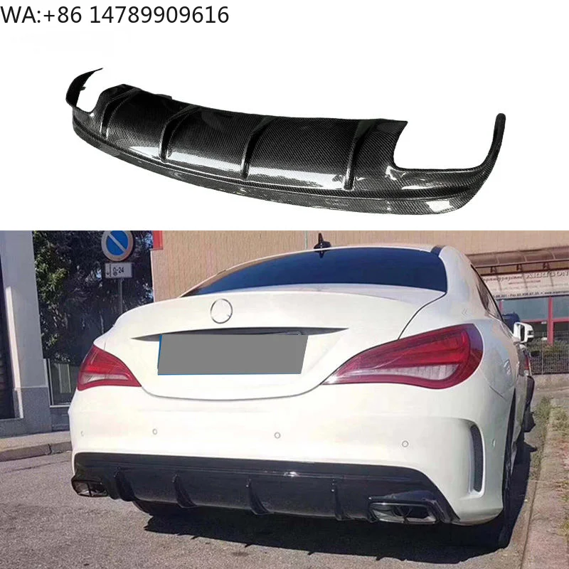 Premium Bespoke Facelift Body KitW117 CLA Carbon Fiber Style Rear Diffuser Rear Bumper Lip Splitter For W117 CLA CLA45 2016-
Premium Bespoke Facelift Body KitW117 CLA Carbon Fiber Style Rear Diffuser Rear Bumper Lip Splitter For W117 CLA CLA45 2016-