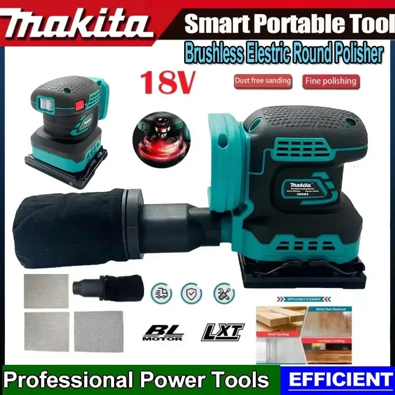 Makita Random Orbit Sander Professional Lithium-Ion Polishing Machine Brushless Speed Control Tool
Makita Random Orbit Sander Professional Lithium-Ion Polishing Machine Brushless Speed Control Tool