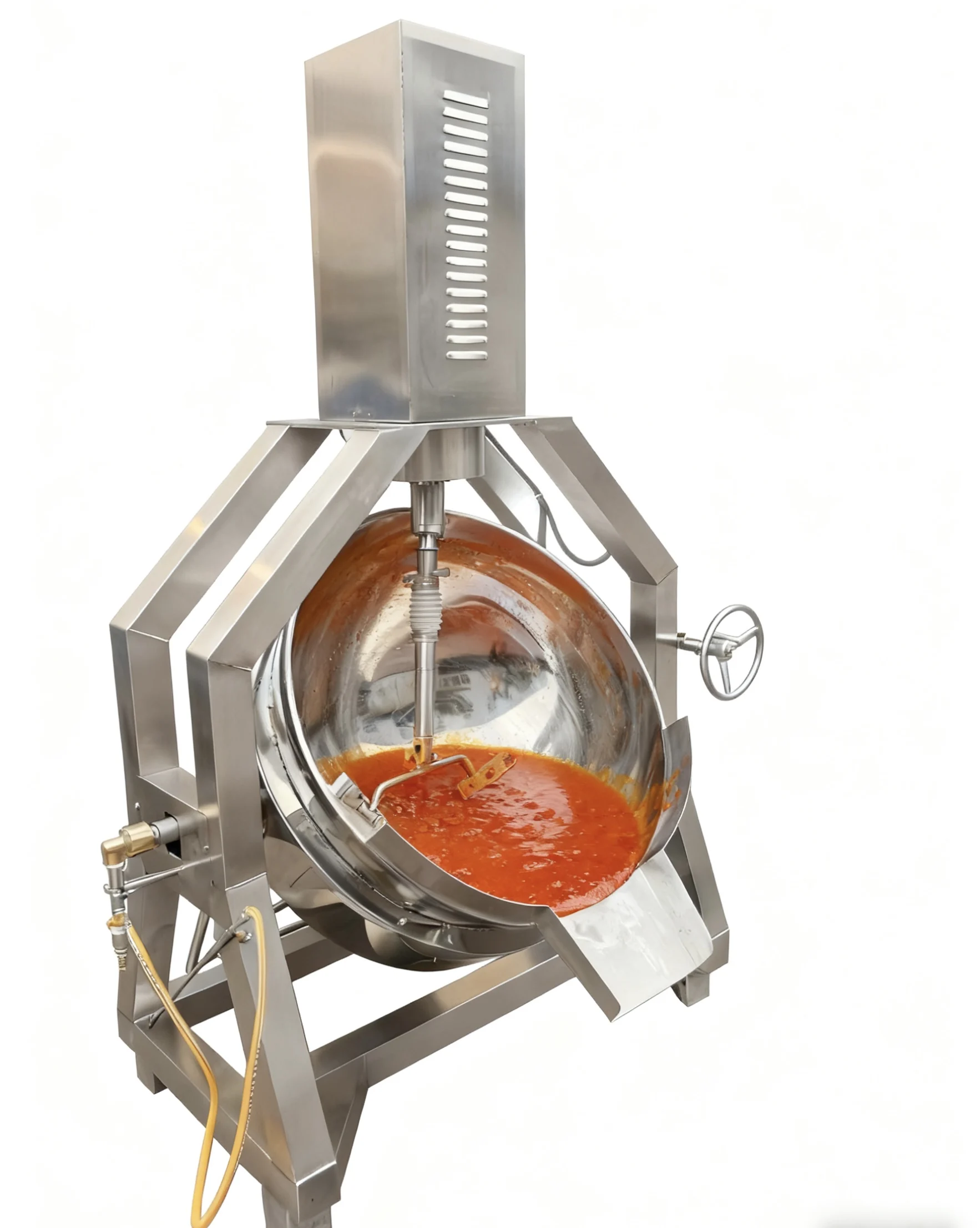 Automatic Tilting Planetary Cooking Mixer for Ketchup & Sauce Production
Automatic Tilting Planetary Cooking Mixer for Ketchup & Sauce Production