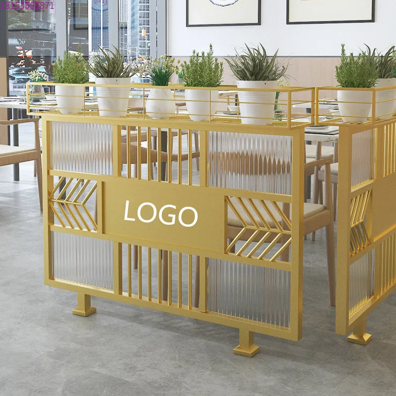 Restaurant Hotel Wrought iron short partition aisle decorative fence wall barbecue shop simple card seat green plant flower
Restaurant Hotel Wrought iron short partition aisle decorative fence wall barbecue shop simple card seat green plant flower