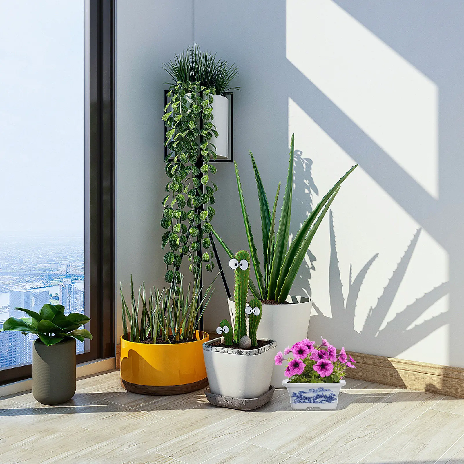 Small Blue and White Porcelain Flower Pot Hand Painted Ceramic Planter for Home Decor Desktop Balcony Indoor Plants Asian Style
Small Blue and White Porcelain Flower Pot Hand Painted Ceramic Planter for Home Decor Desktop Balcony Indoor Plants Asian Style