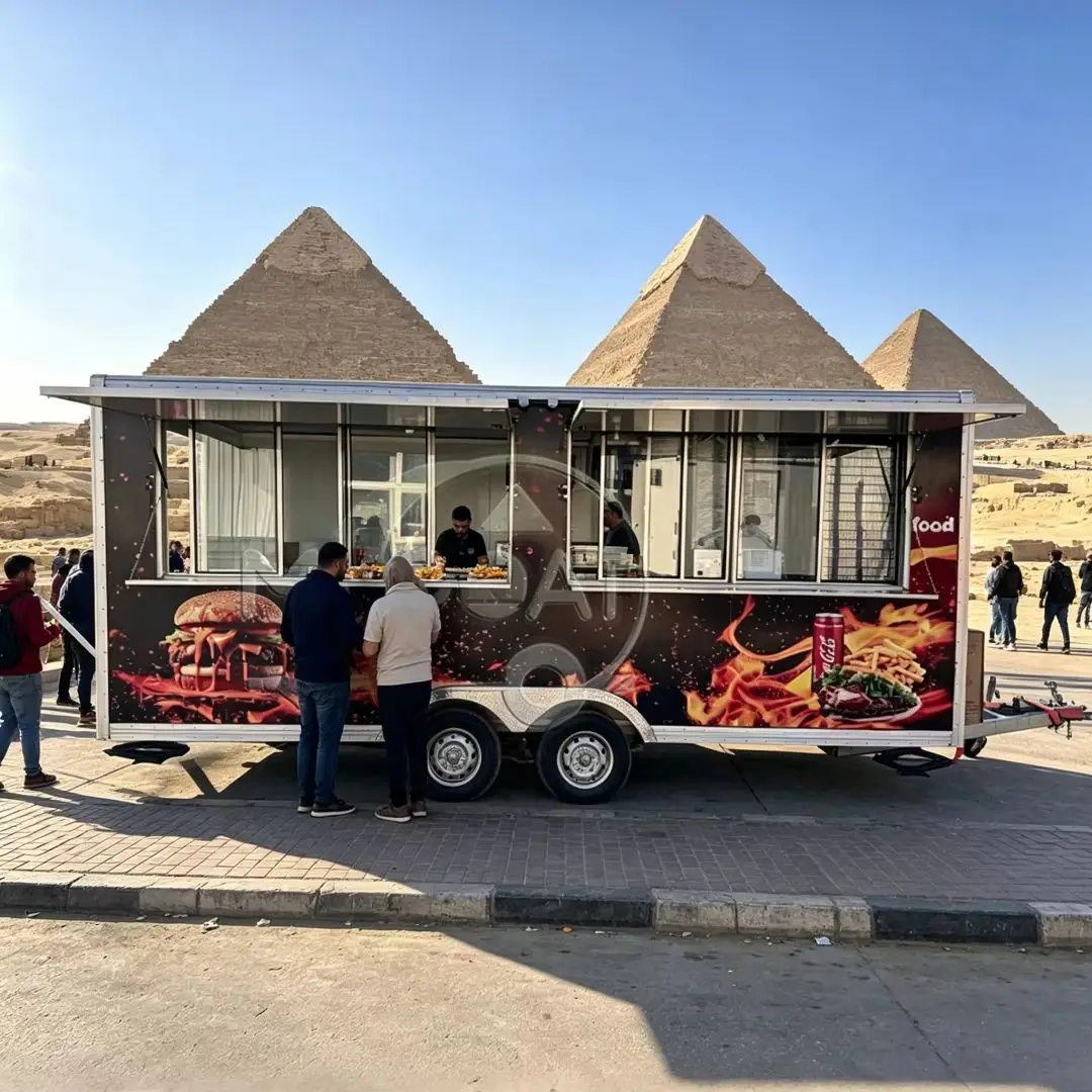 Hot Sale Pre-Graphic Burger Food Trailer Customizable Mobile Food Truck for Fair Food Festival & Street Burger Business
Hot Sale Pre-Graphic Burger Food Trailer Customizable Mobile Food Truck for Fair Food Festival & Street Burger Business