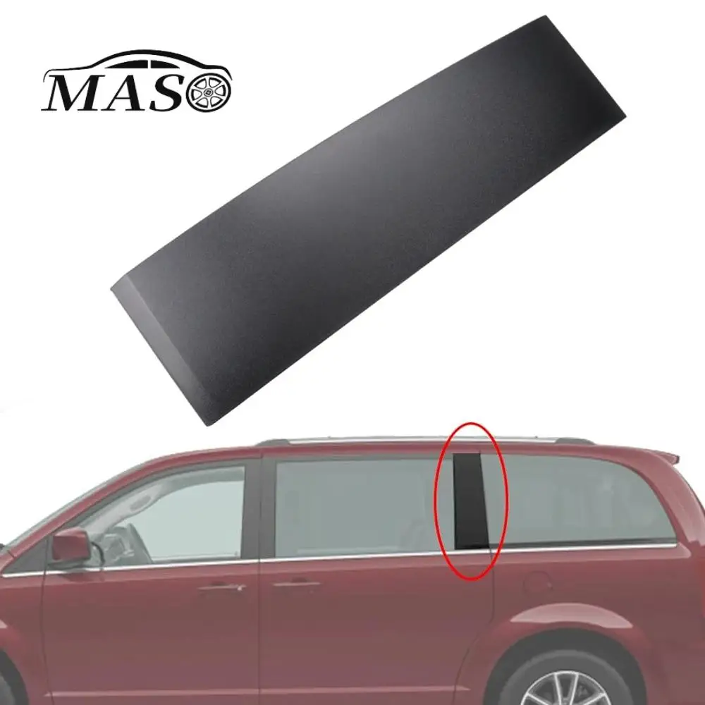 Primer Black Window Door Column C Pillar Post Cover Trim for Chrysler Town & Country Voyager Dodge Grand Caravan 2008-2016
Primer Black Window Door Column C Pillar Post Cover Trim for Chrysler Town & Country Voyager Dodge Grand Caravan 2008-2016