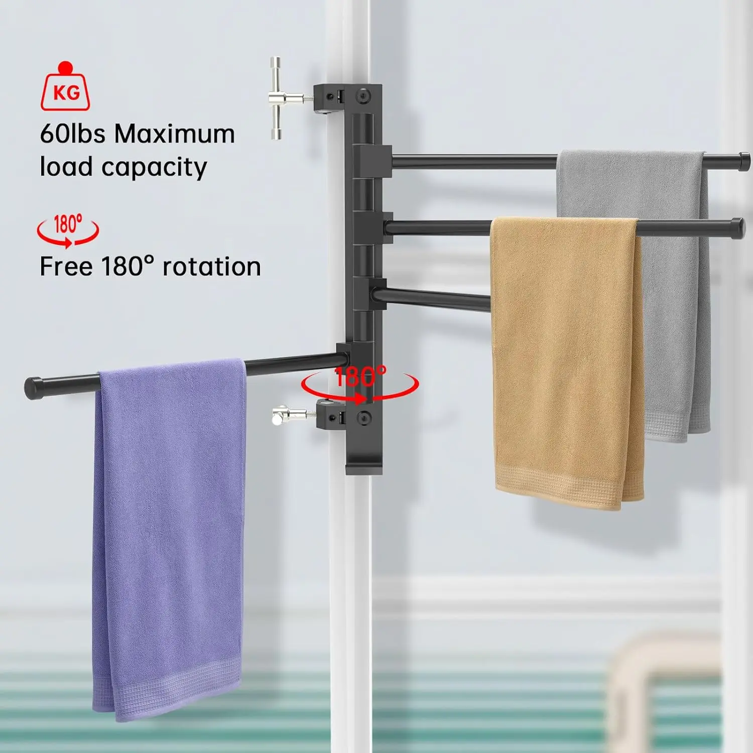 RV Clothes Drying Rack Tower Hanger Portable Drying Rack Stainless Steel For RV, Camper, Trailer, Travel, Hotel, Bathroom
RV Clothes Drying Rack Tower Hanger Portable Drying Rack Stainless Steel For RV, Camper, Trailer, Travel, Hotel, Bathroom